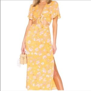 Amuse Society Yellow Dress